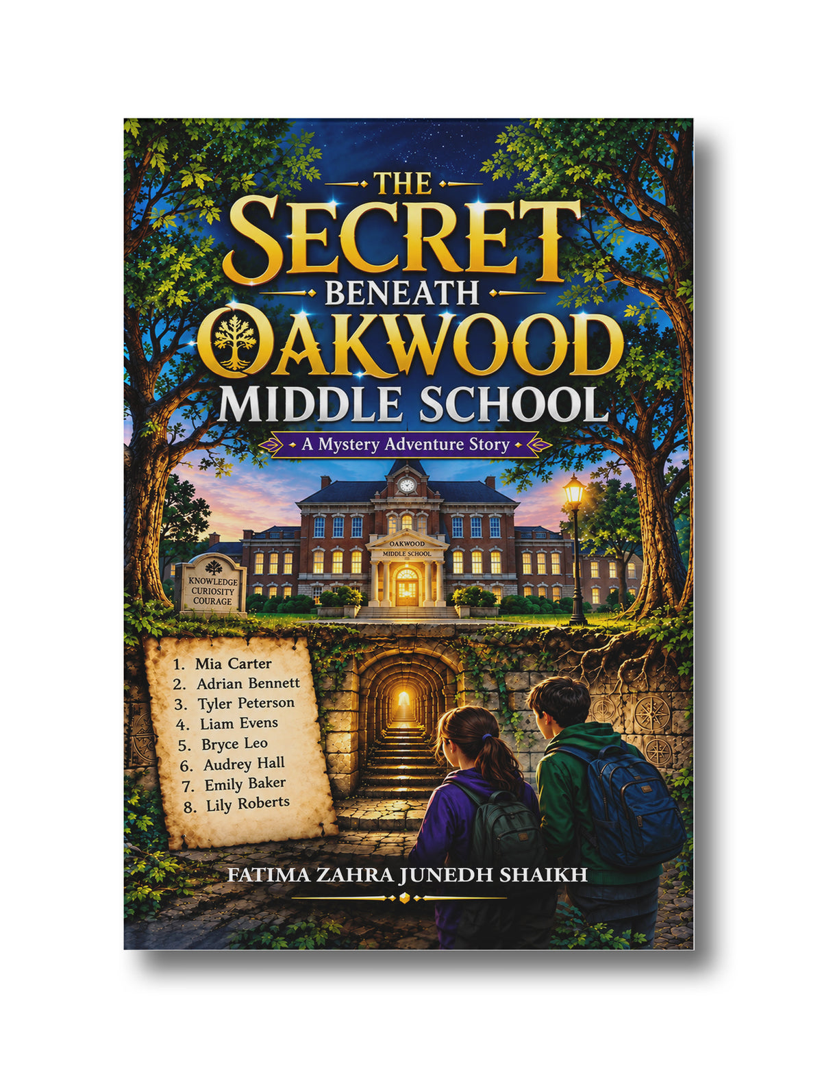 The Secret Beneath Oakwood Middle School: A Mystery Adventure Story