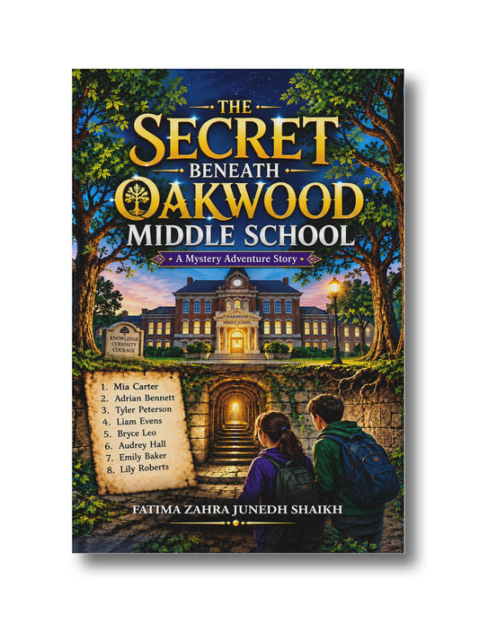 The Secret Beneath Oakwood Middle School: A Mystery Adventure Story