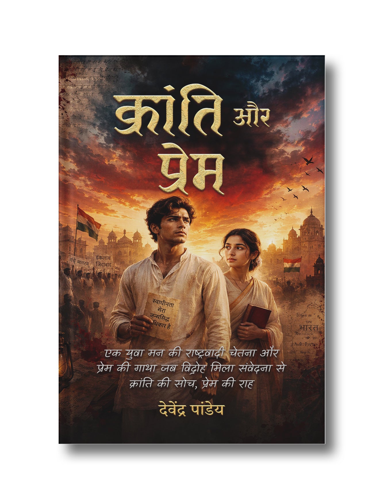 Kranti aur Prem: Ek Yuva Man ki Rashtravadi Chetna aur Prem ki Gatha Jab Vidroh Samvedna se Kranti ki Soch Prem ki Rah